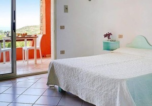 Apartment with sea view in Residence Lu Nibareddu in Loiri