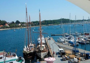 Apartmenthaus Hafenspitze Ap 42 'Segler', mit Sauna, Blickrichtung offene See