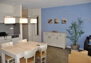 Apartmenthaus Hafenspitze Ap 42 'Segler', mit Sauna, Blickrichtung offene See