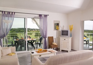 Appartement abordable et cosy, sur le terrain de golf !