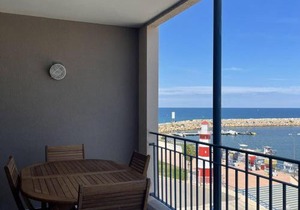 Appartement 2 pièces cabine - 5 pers, clim, parking privé, à 50m de la plage - FR-1-388-34