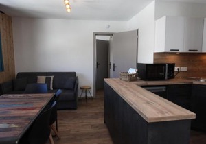 Appartement 6 pers rénové, lumineux, proche des pistes et commerces, balcon et parking privé. - FR-1-417-141