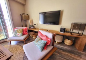 Appartement moderne rénové - Face mer - Terrasse - WiFi gratuit - FR-1-92-818