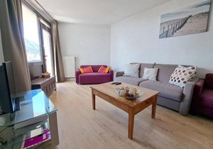 Appartement T3 cosy pour 8 pers. à Pra-Loup, à 50m des pistes avec balcon et parking privé - FR-1-165A-78