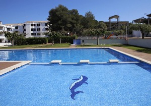AT018 TORREMUNTS: Equipped apartment, with pool and wifi, 250m from the beach