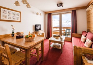 Au bord des pistes! Appartement avec accès Piscine