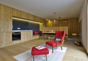 Aufberg 1110 - Garden apartment in an architectural chalet with its own garden