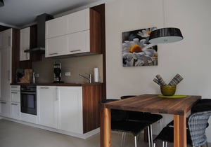 Baltic Sea lodges, deck 2 with terrace, elevator and wellness area, near the beach