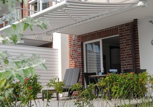 Baltic Sea lodges, deck 2 with terrace, elevator and wellness area, near the beach