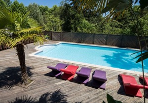 Beautiful typical Basque apartment in residence with swimming pool