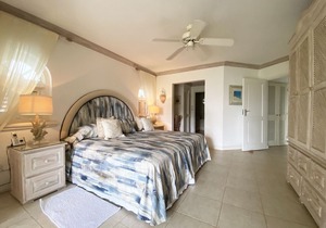 Beautiful secluded Villa with views across the golf course to the Caribbean Sea.