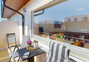 Beautiful vacation apartment with sea view near the beach and marina in Grömitz