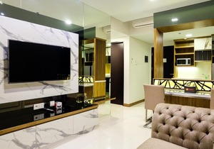 Best Price 1BR Lexington Residence By Travelio