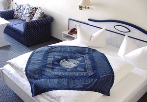 Blaudruck rooms - Country Hotel "Neuwiese" with traditional inn "At the Mill"