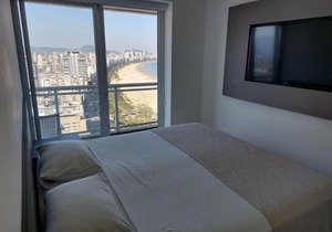 Book Santos - Unlimited 3403 - A Melhor Vista no 34º andar!