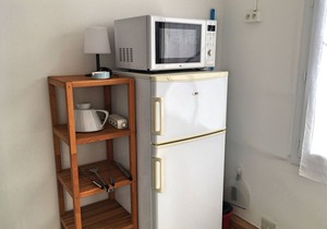 Bright apartment with private garden, 100 m from the sea
