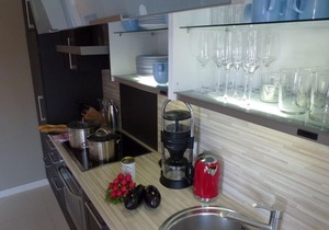 Bright apartment with elevator, wellness area, fitness, sauna, families, WiFi