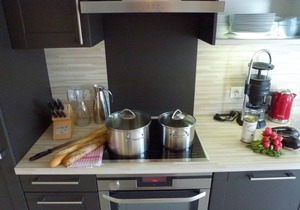 Bright apartment with elevator, wellness area, fitness, sauna, families, WiFi