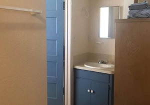 Cabin is part of Texas Hills RV Haven on Lake Buchanan