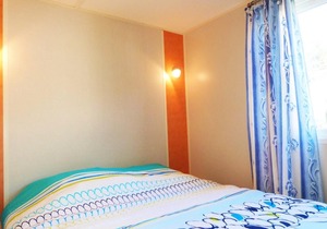 Camping La Bergerie Plage **** - 2-room Océane mobile home for 2 people