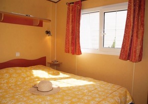 Camping La Bergerie Plage **** - 4 room mobile home 8 people