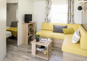 Camping Le Clos de Balleroy *** - Mobile home Rapidhome Lodge 3 Rooms 4/6 People
