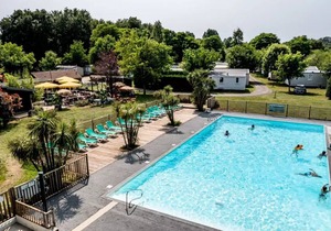 Camping maeva Escapades La Clairière * - Comfort Mobile Home 3 Rooms 4 People + TV