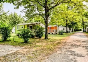 Camping maeva Escapades La Clairière * - Comfort Mobile Home 4 Rooms 6 People + TV