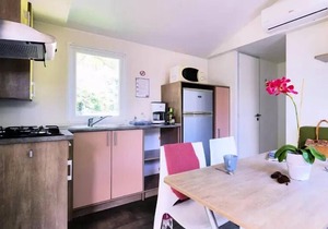 Camping maeva Escapades Le Couriou * - Cozy Mobile Home 4 Rooms 6 People Air Conditioned