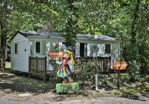 Campsite Flower le Pavillon* - Bambi mobile home 3 rooms 4 people Without Sanitary