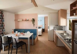 Campsite Flower le Pavillon* - Mobil home Confort PMR 3 rooms 4/6 people