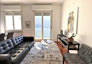 Carate 16 apartment with balcony & lake view