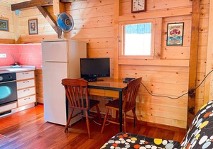 Caravan "Le Sorgenti - Chalet 12" with Mountain View & Private Garden