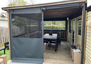 Chalet op vakantiepark Bergumermeer