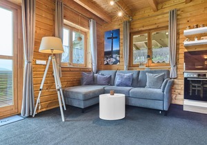 Chalet Talblick with whirlpool