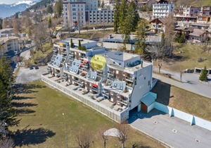 Chamossaire B502 5 minutes from the cable cars and near the centre, modern apartment house. Apartmen