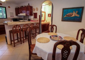 Charming, cozy beachfront condo in South Akumal, pool, AC and WiFi!