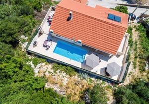 Charming Mokosica Villa 3 Bedrooms Villa Tranquility Nest Beniva Private Pool Partial Sea Vi