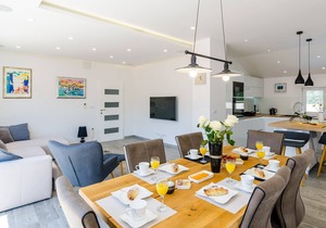 Charming Mokosica Villa | 3 Bedrooms | Villa Tranquility Nest Beniva | Private Pool | Partial Sea Vi