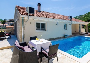 Charming Mokosica Villa | 3 Bedrooms | Villa Tranquility Nest Beniva | Private Pool | Partial Sea Vi