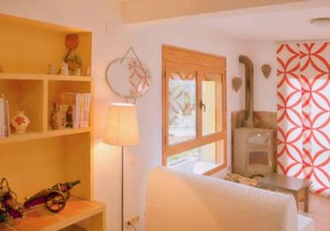 Chic apartment in Tolva, mountain view, 75 m², fireplace