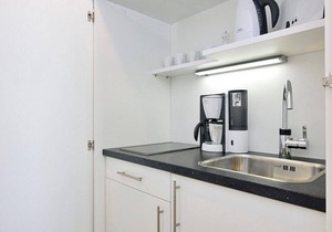 Chic apartment on the North Sea beach with top sea view, balcony and beach chair! -
