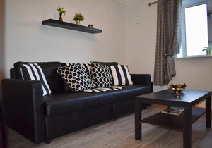 City Centre Top Floor Flat overlooking Liffey River