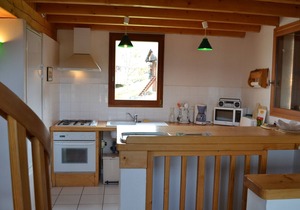 Comfortable 2* chalet with pellet stove and garden, pet-friendly