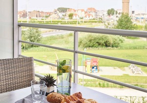 Comfortable apartment for 6 people in Zeebrugge