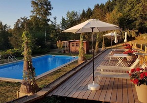 Cosy Castle in Onlay with Swimming Pool