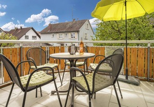 Cosy Vacation Apartment 3 on "Trostelhof" with Balcony
