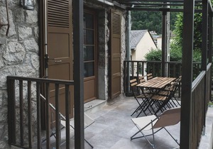 Cottage 4 * 300 m ski -wifi- terrace- private parking-sauna-gym