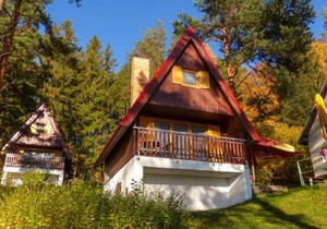 Cottage with a view of Lipno lake