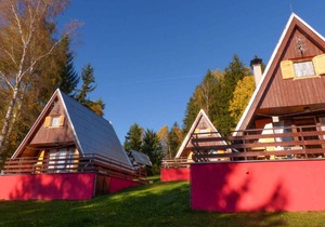 Cottage with a view of Lipno lake
